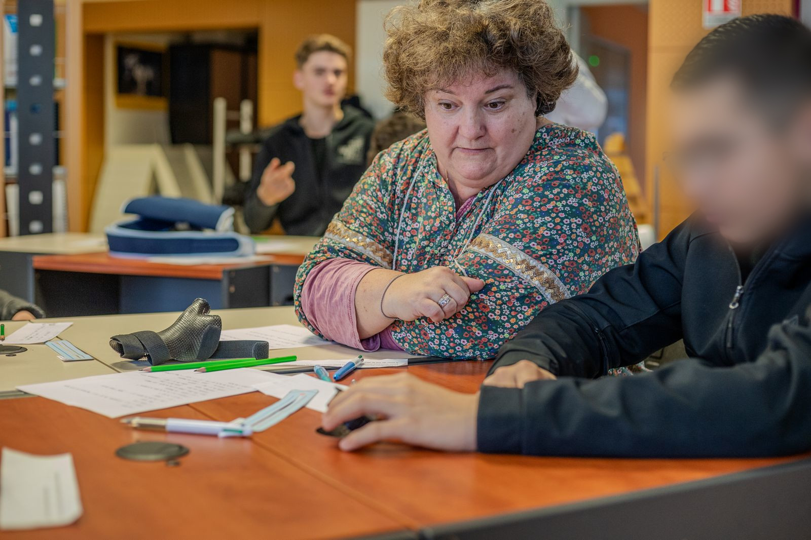 Bénévoles en action lors d’un événement associatif